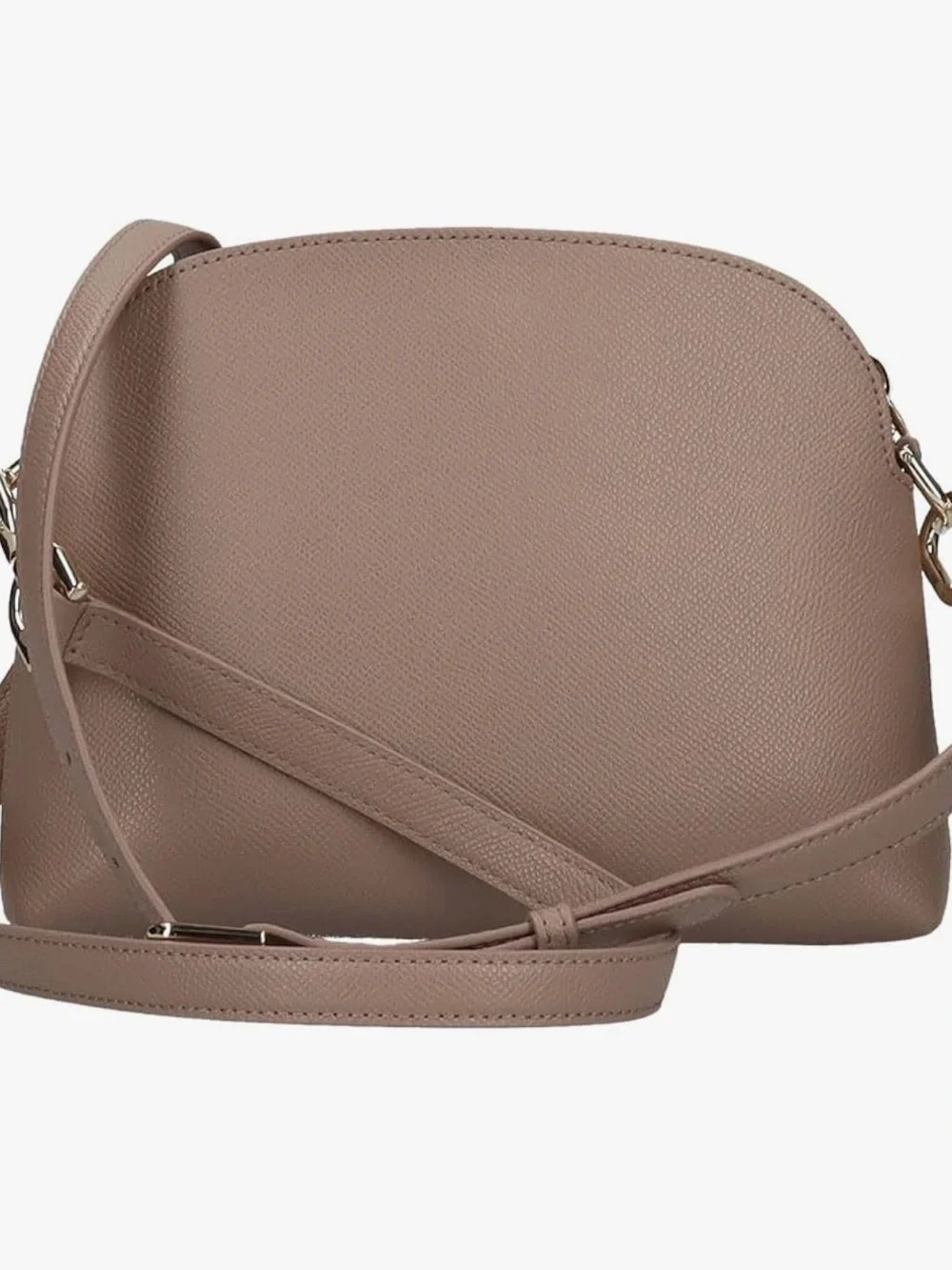 Furla Blush Taupe Pebbled Leather Crossbody - Picture 2 of 2